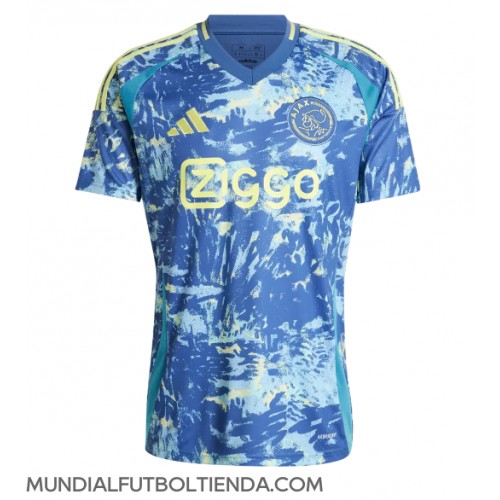 Camiseta Ajax Segunda Equipación Replica 2024-25 mangas cortas